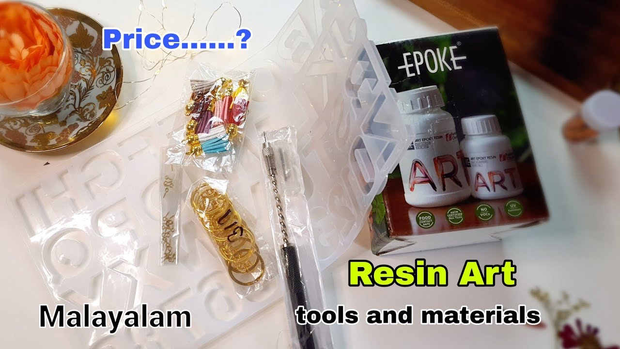Resin art materials malayalam