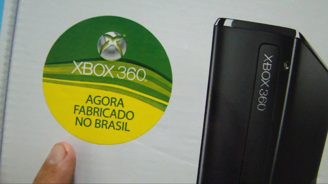 Unbox Reflexivo: XBox 360 slim fabricado no Brasil