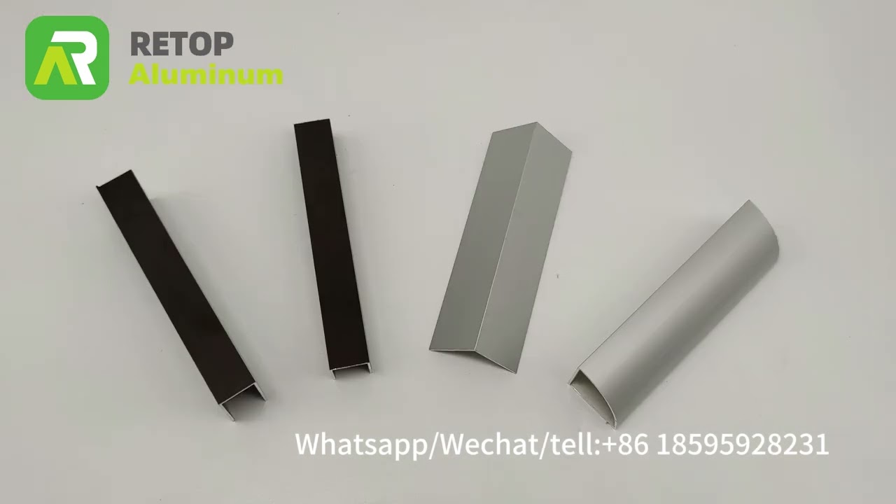 Great performance aluminum u channel丨basic aluminium profile from Retop