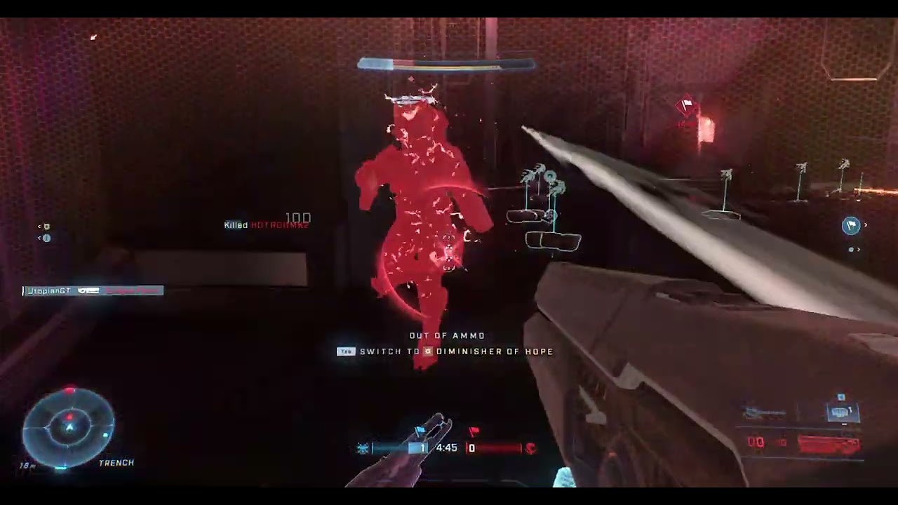 Halo Infinite Multiplayer Gameplay | 42 kills with an Overkill | Super Husky Raid : 10