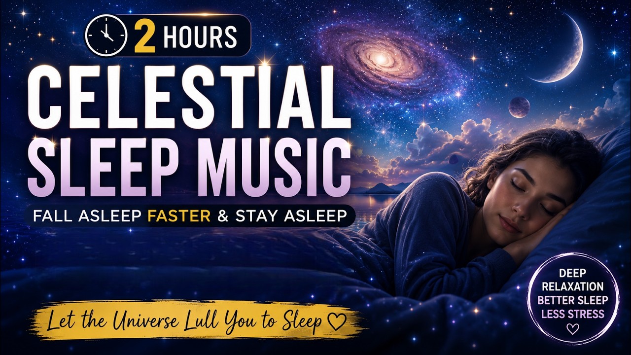 2 Hours of Celestial Music to Fall Asleep Faster & Stay Asleep