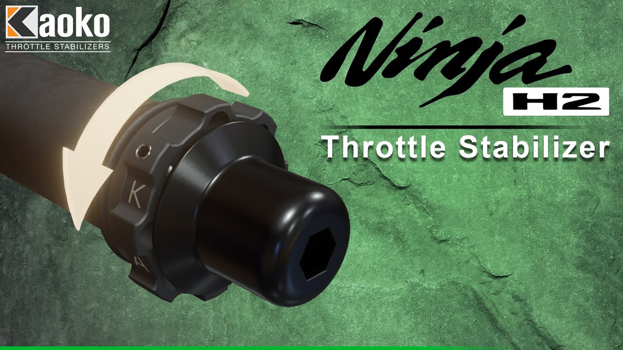 Kawasaki Ninja H2 - KAOKO Throttle Stabilizer installation!