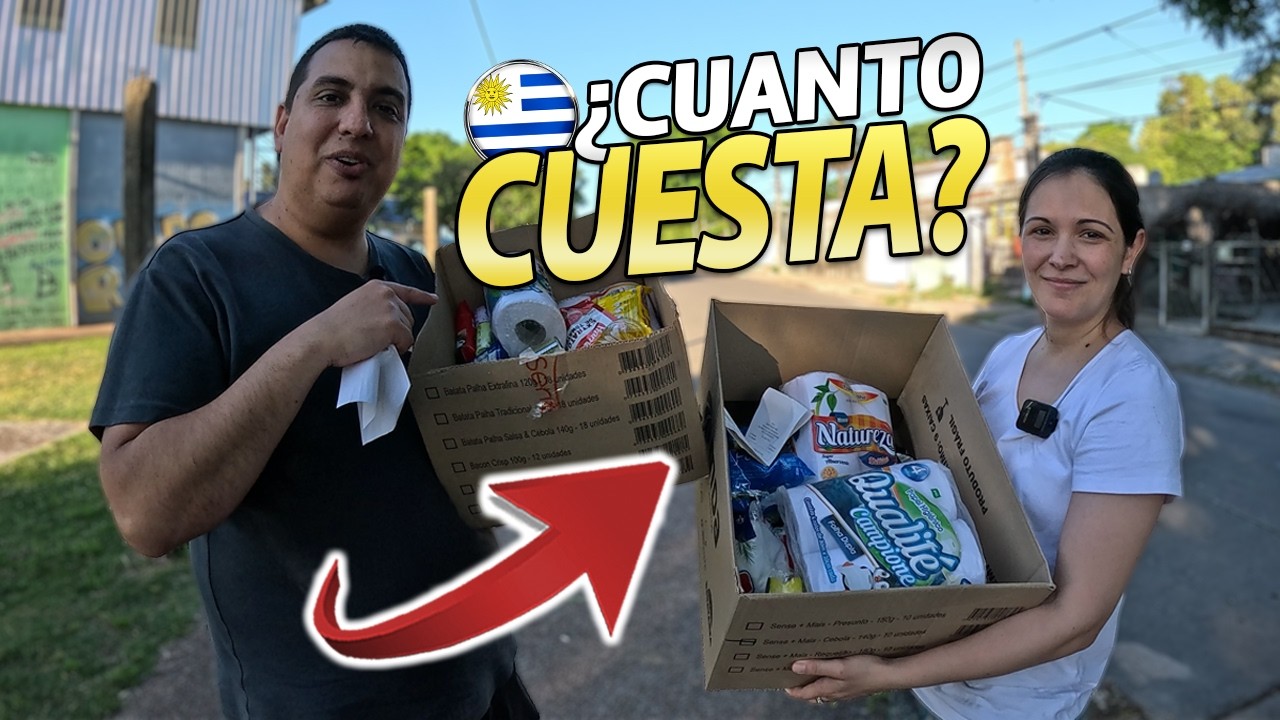 El SUPERMERCADO más BARATO de Uruguay 😱 ¡DESAFÍO regalando productos en la calle!