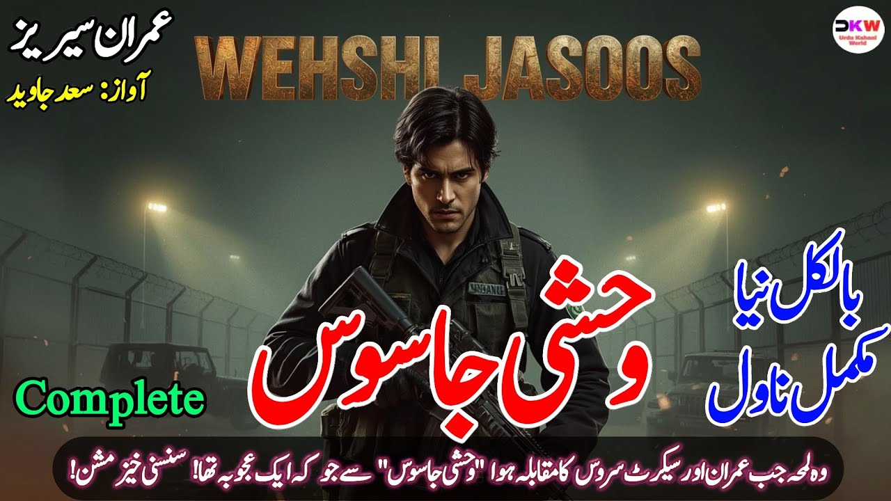 WEHSHI JASOOS Complete Novel Imran Series By Mazhar Kaleem MA | Action Spy Novel