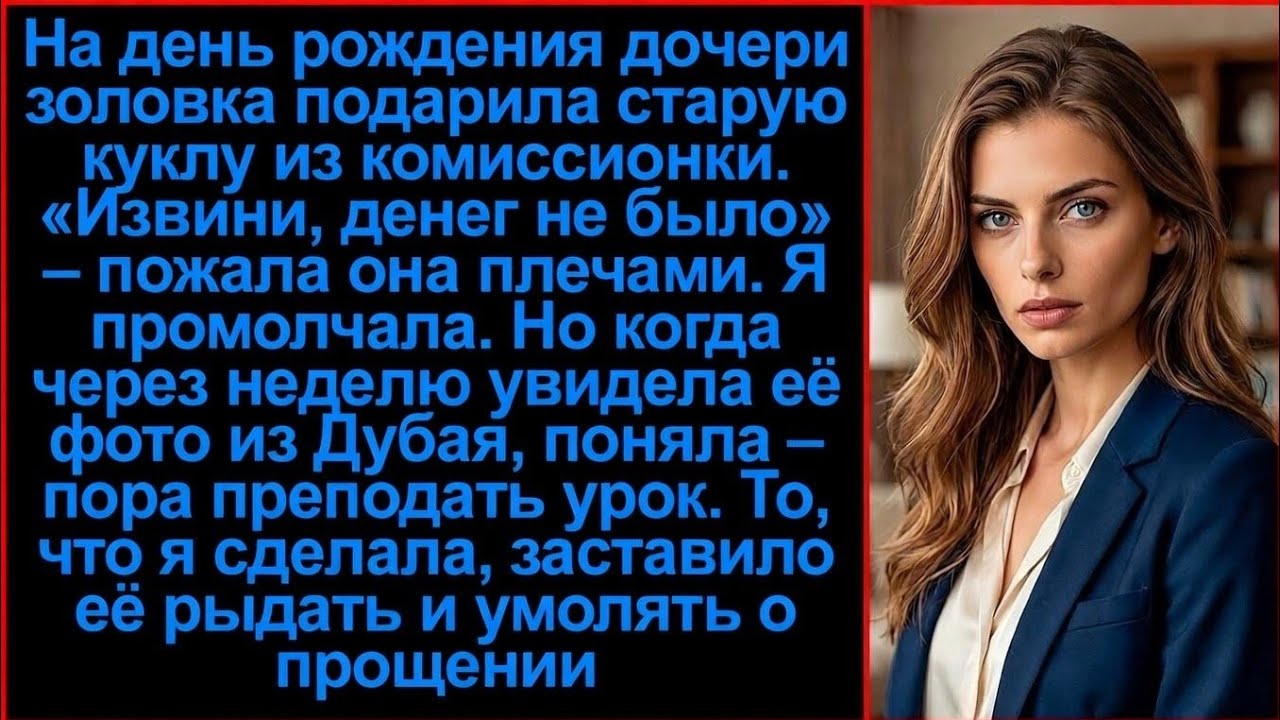 «Извини, я бедная» — сказала золовка и улетела в Дубай. Она рыдала, когда я сделала ЭТО...