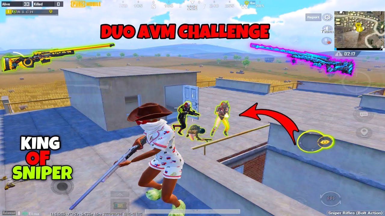 KING OF SNIPER / DOUBLE AWM CHALLENGE 🔥