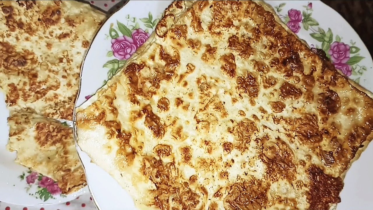 Лаваш с сыром и зелёным луком! Вкусный Завтрак на сковороде за 10 минут! Муж в восторге!