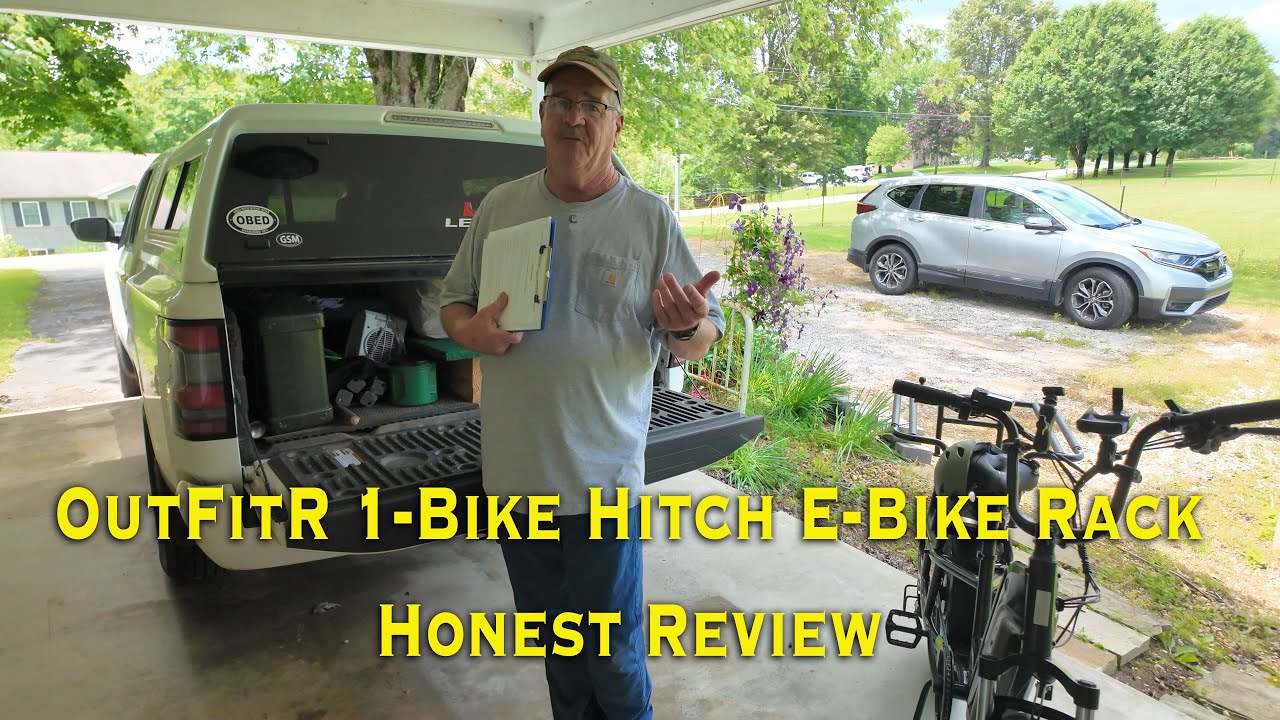 OutFitR 1-Bike Hitch E-bike Rack with Ramp | Review and Real World Test