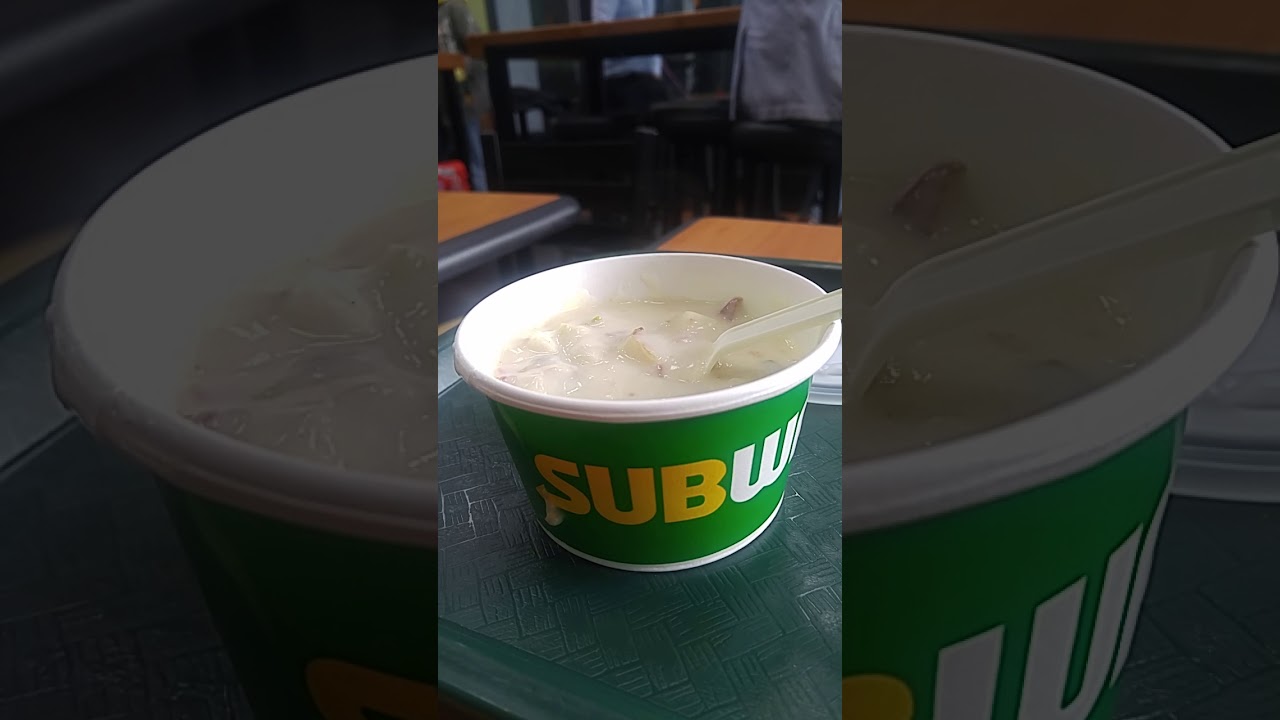 SUBWAY POTATO SOUP