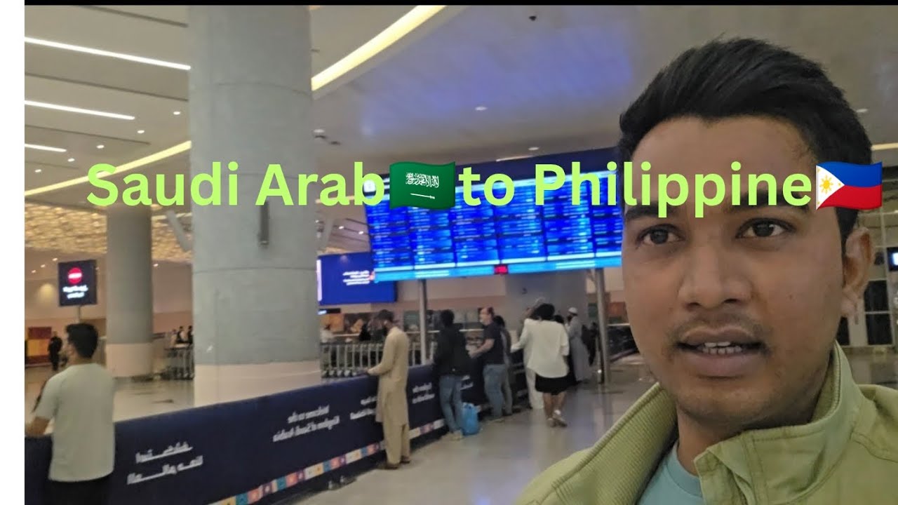 Saudi Arabia🇸🇦 to Philippines 🇵🇭 on arrival visa for Indians 🇮🇳 || 