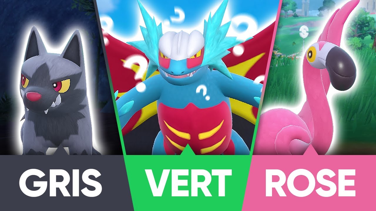 CHOISIS le POKÉMON de la BONNE COULEUR, ou PERD
