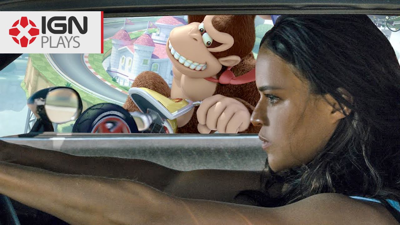Mario Kart 8 with Furious 7's Michelle Rodriguez - IGN Plays