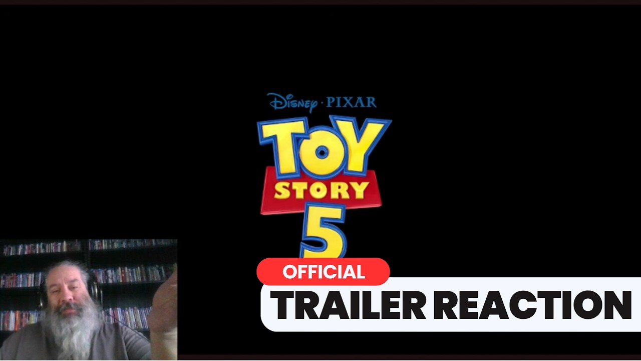 Toy Story 5 - Official Trailer Reaction - Screen Time versus Imagination, Who Will Win!