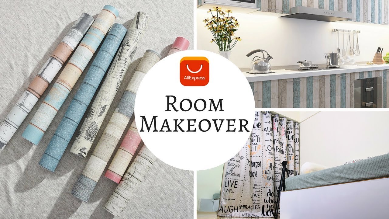 Waterproof vinyl or Wallpaper for home decor or funiture makeover AliExpress