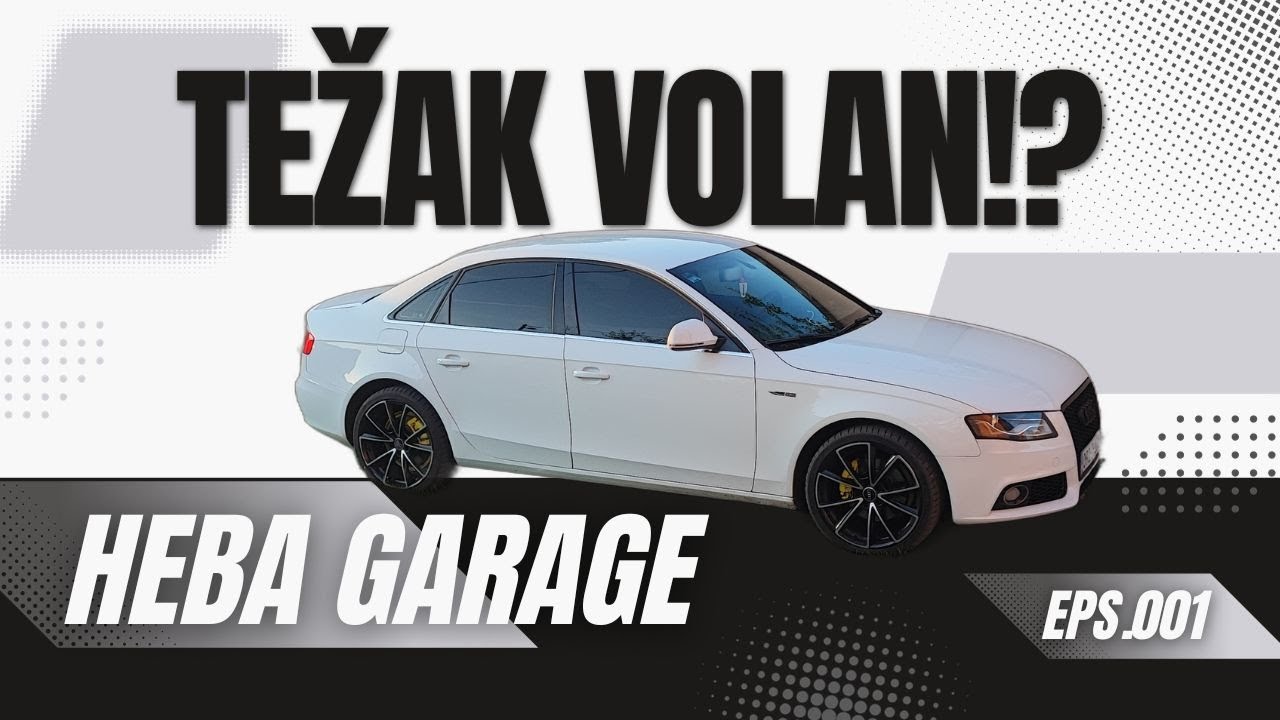 Misterija zvana težak volan Audi A4 B8