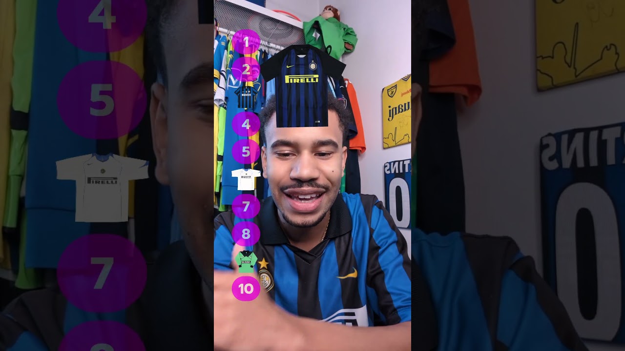 Le maglie pi&ugrave; belle della storia dell' INTER