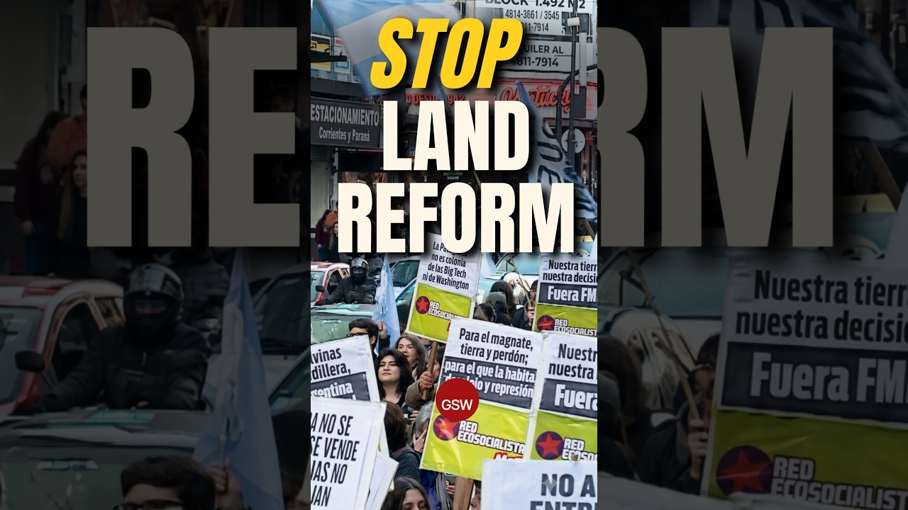 Protesters March in Buenos Aires Against Land Reform Bill