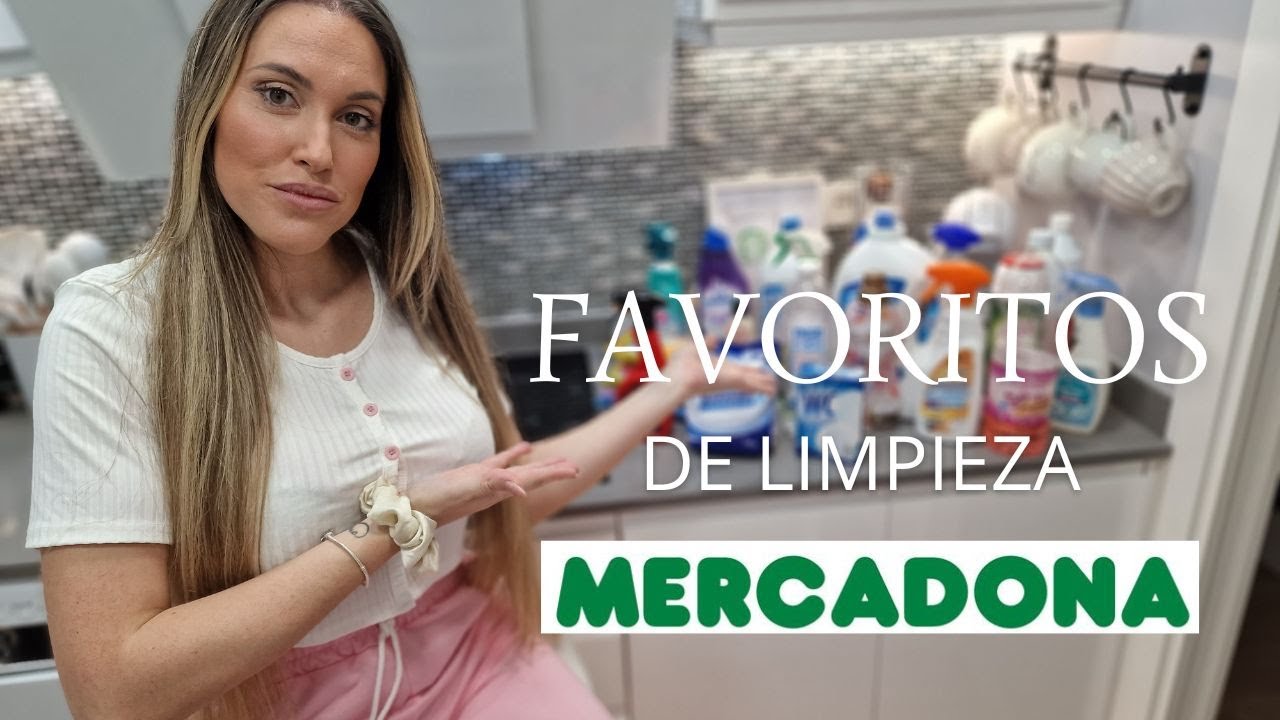 FAVORITOS DE LIMPIEZA DE MERCADONA 🧽🧺 OS ENSEÑO MIS PRODUCTOS FAVORITOS.