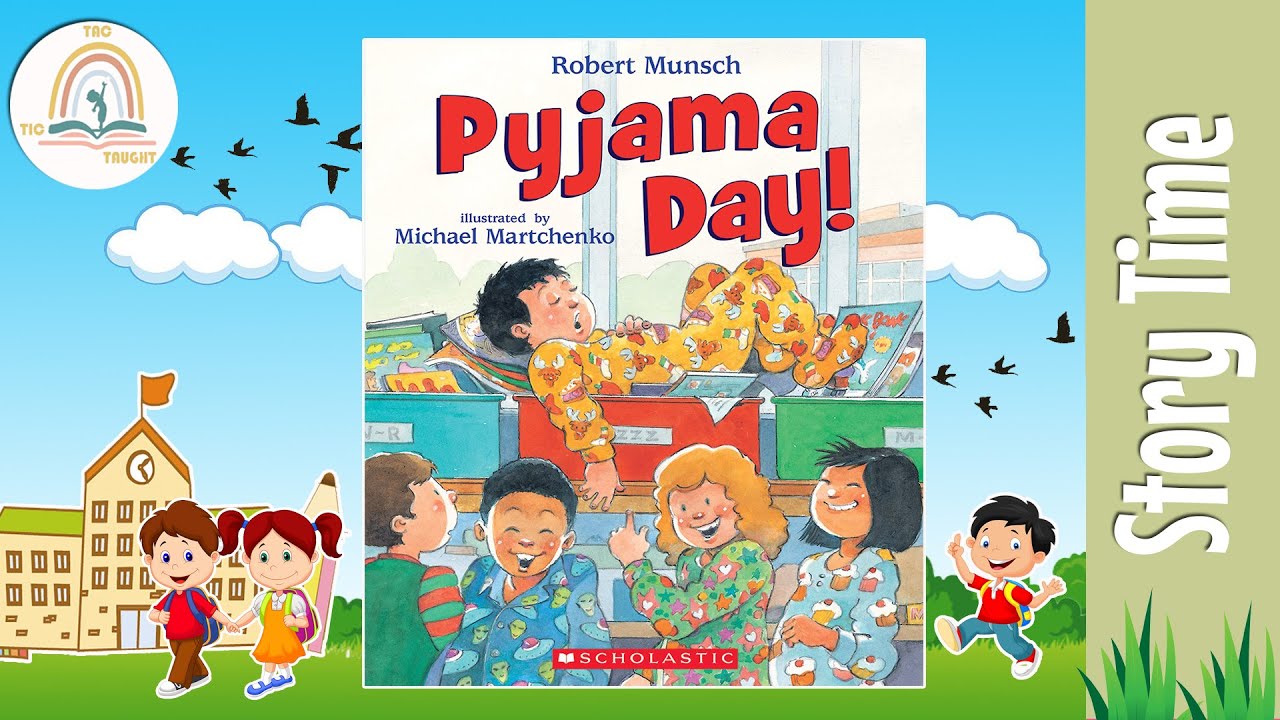 PYJAMA DAY by Robert Munsch ~ Kids Book Storytime, Kids Book Read Aloud, Bedtime Story, Storytelling