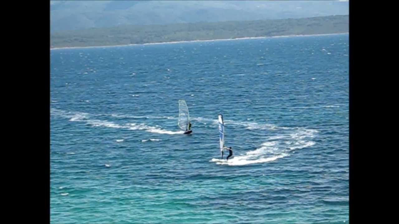 Spring 2013 windsurfing at Bol, Brac