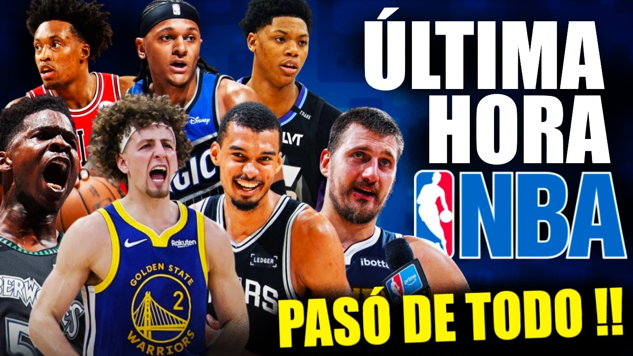 MILAGRO de Warriors 🚨 Spurs APLASTAN a Pistons🤯 Nuggets y Lakers 🔥 Wolves 👀 Suns ❌ ULTIMA HORA NBA