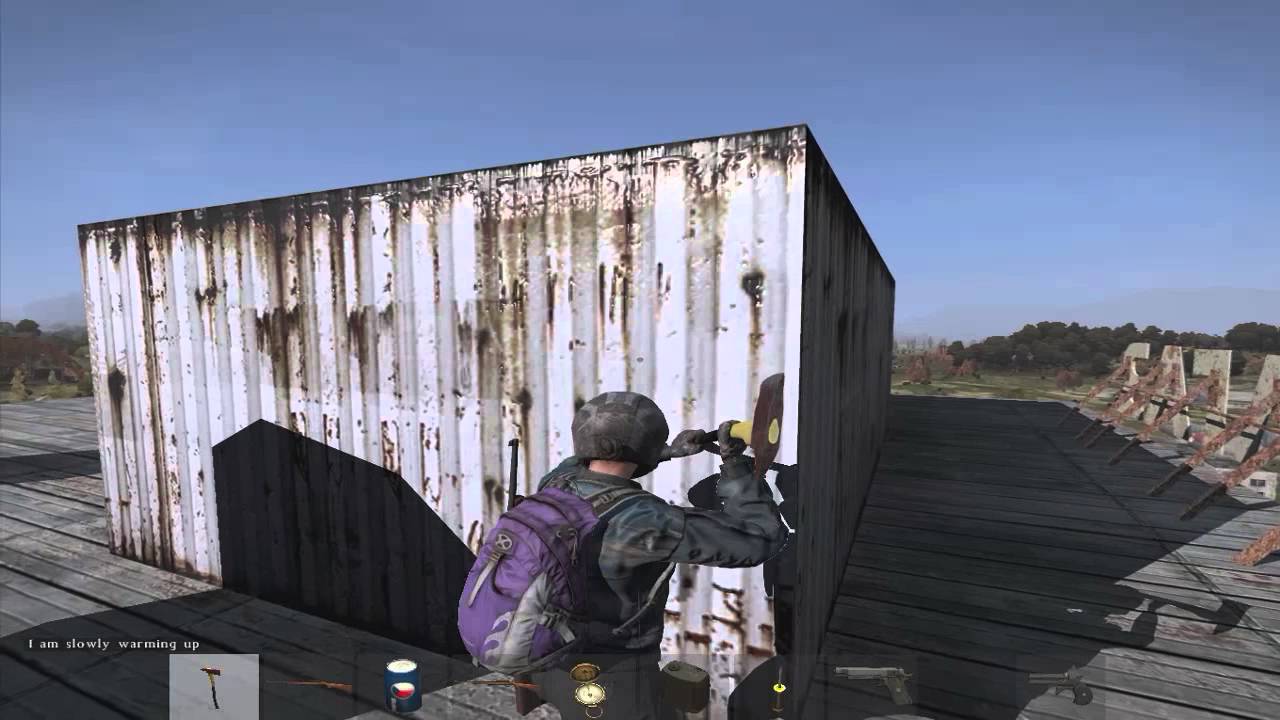 Killing A Rooftop Camper - DayZ
