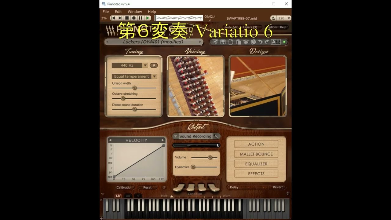 YT97 BWV988