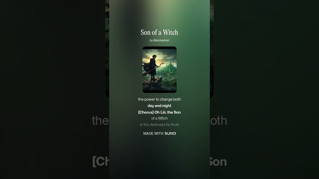 Son Of The Witch 