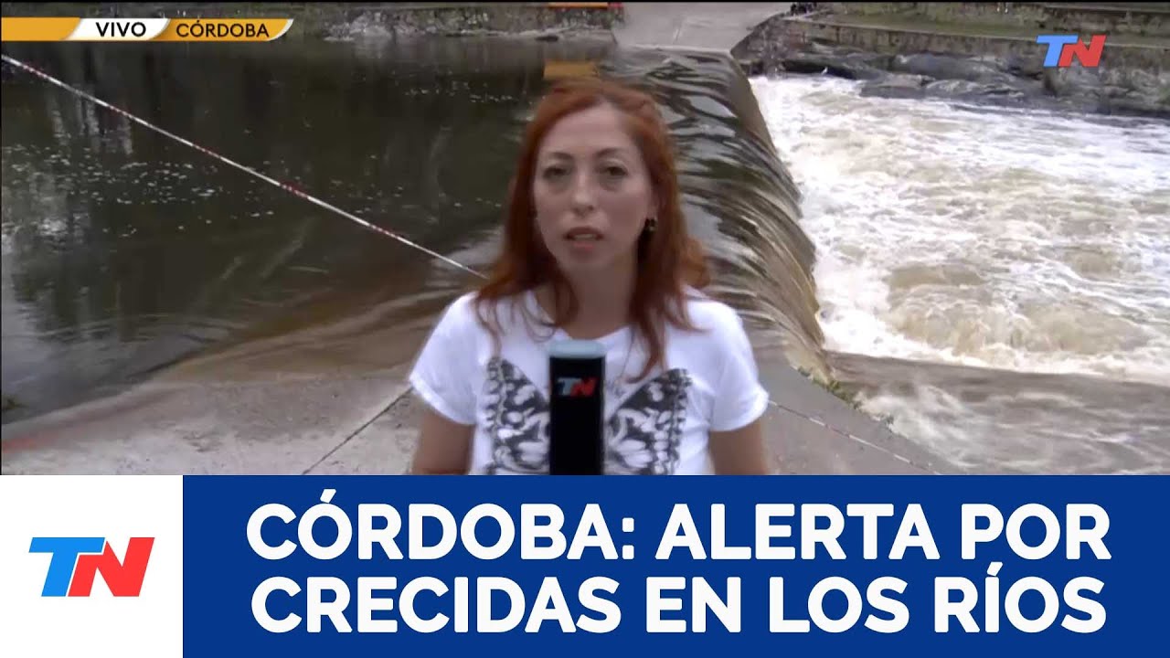 CÓRDOBA: FUERTE CRECIDAS EN LOS RÍOS