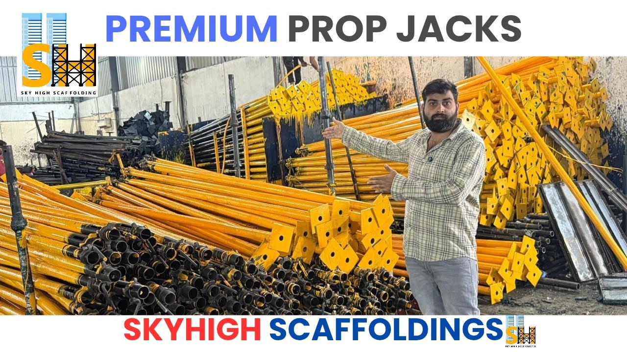 “Sky High Scaffolding’s Secret to Long-Lasting Prop Jack Paint Quality”