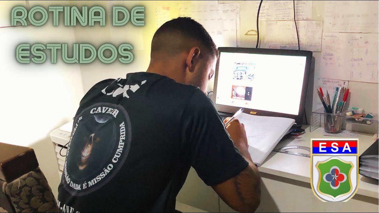 Minha rotina de preparação pra ESA