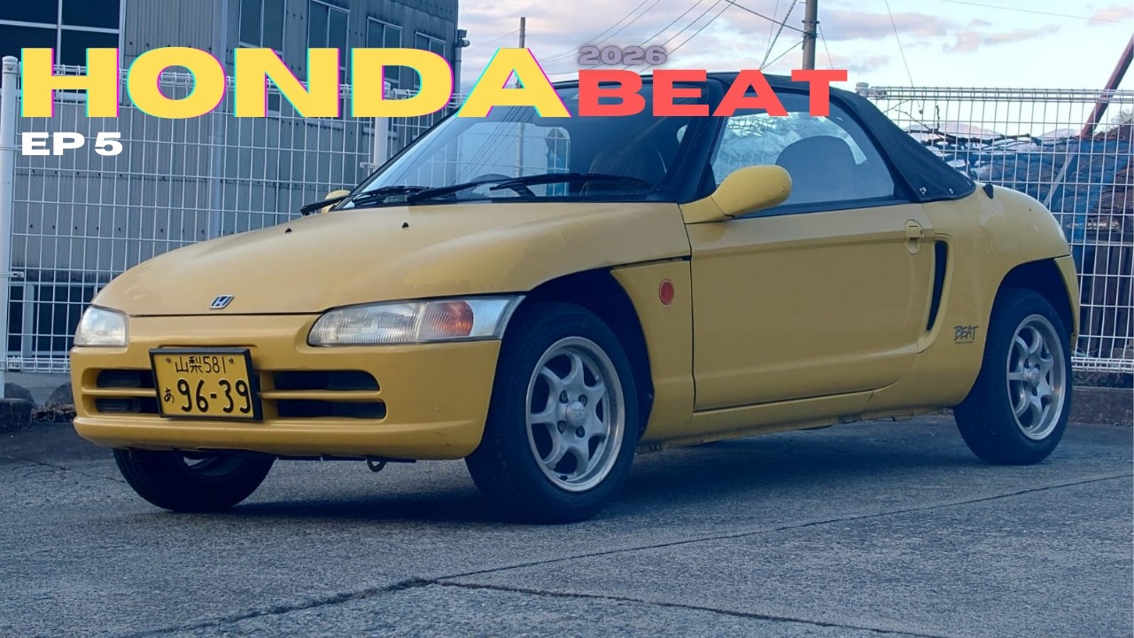 Our Honda Beat gets BRAND NEW Tires 2026 ep.5