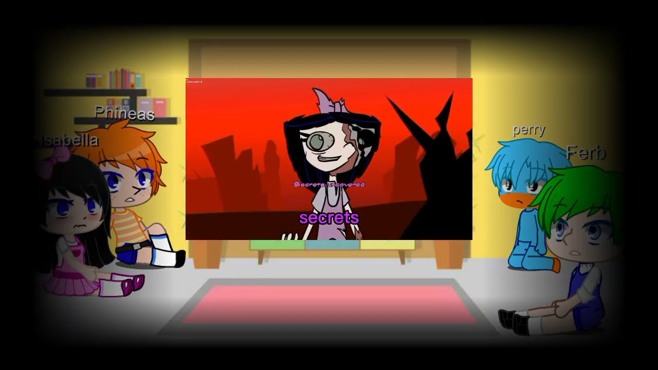 Phineas and Ferb character's react to fnf  corrosion