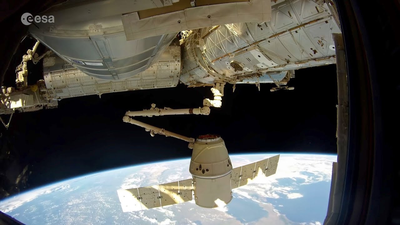 Releasing the Dragon Spacecraft