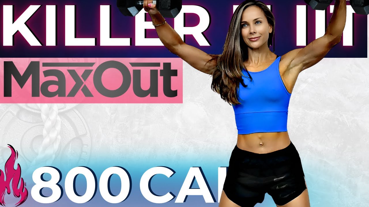 60-MIN INTENSE FAT KILLER HIIT WORKOUT (total body weight loss + belly fat) | 7-Day MAXOUT Challenge