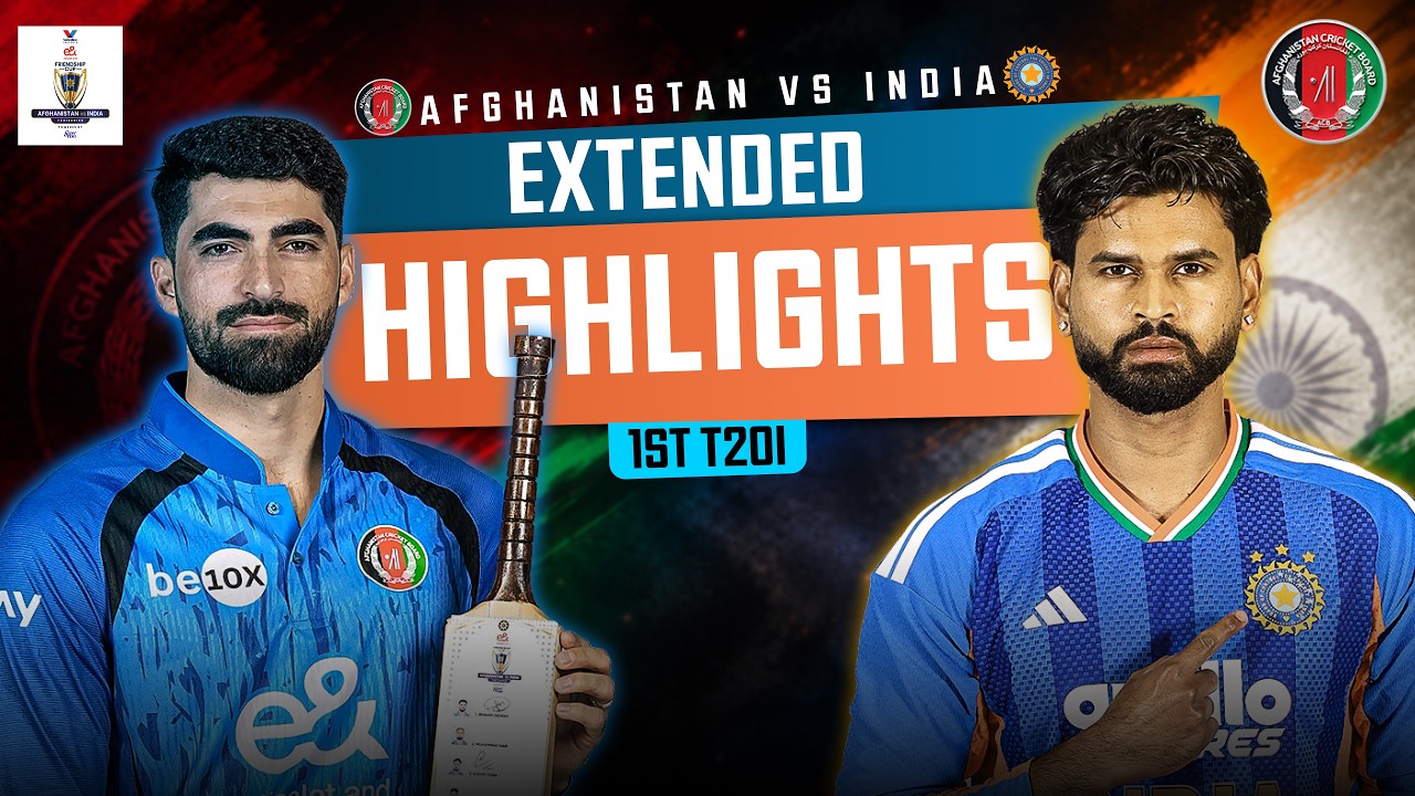 Full Match Highlights | Afghanistan vs India | Match 01 | T20I Series 2026 | ACB | 31A1T
