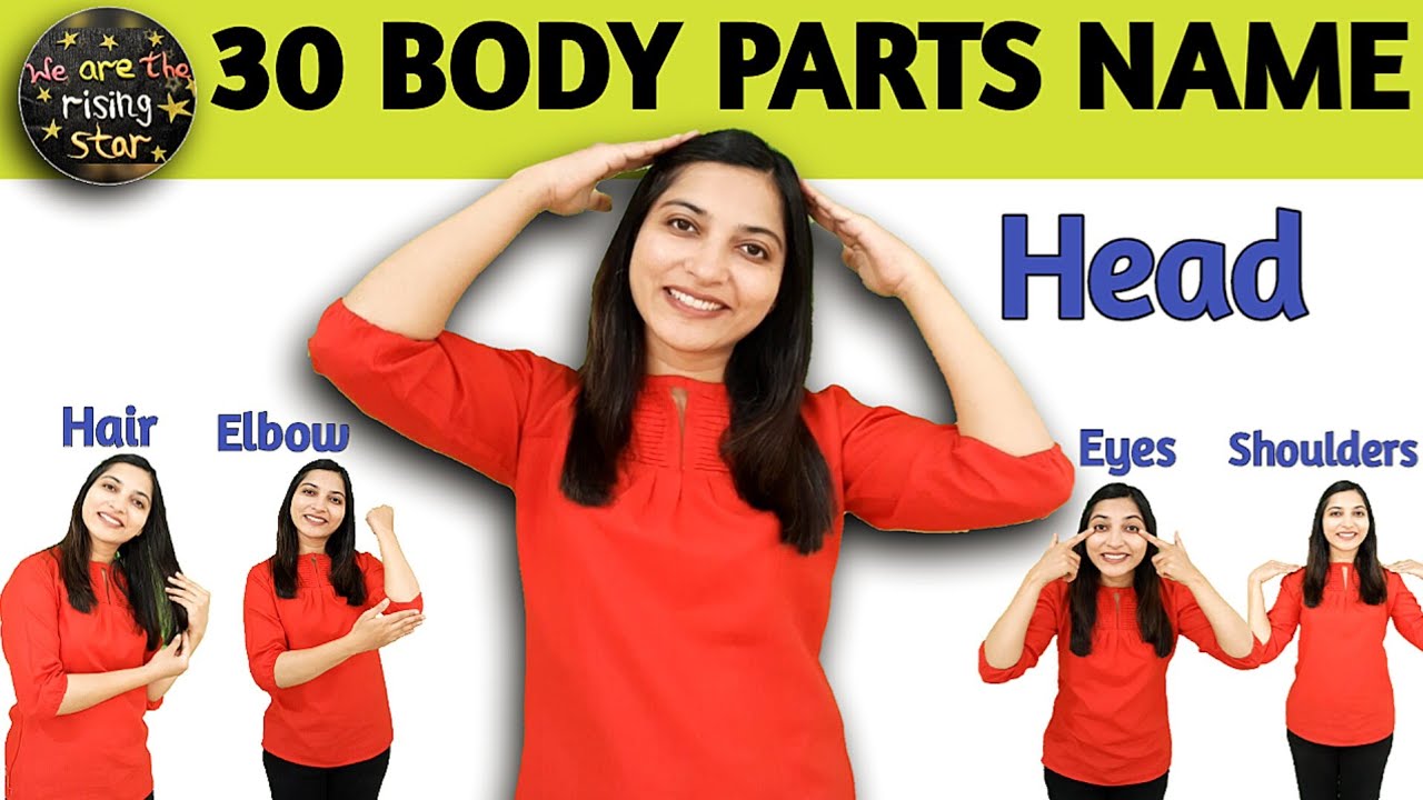 30 body parts name | Learn English | Parts of Body name | WATRstar