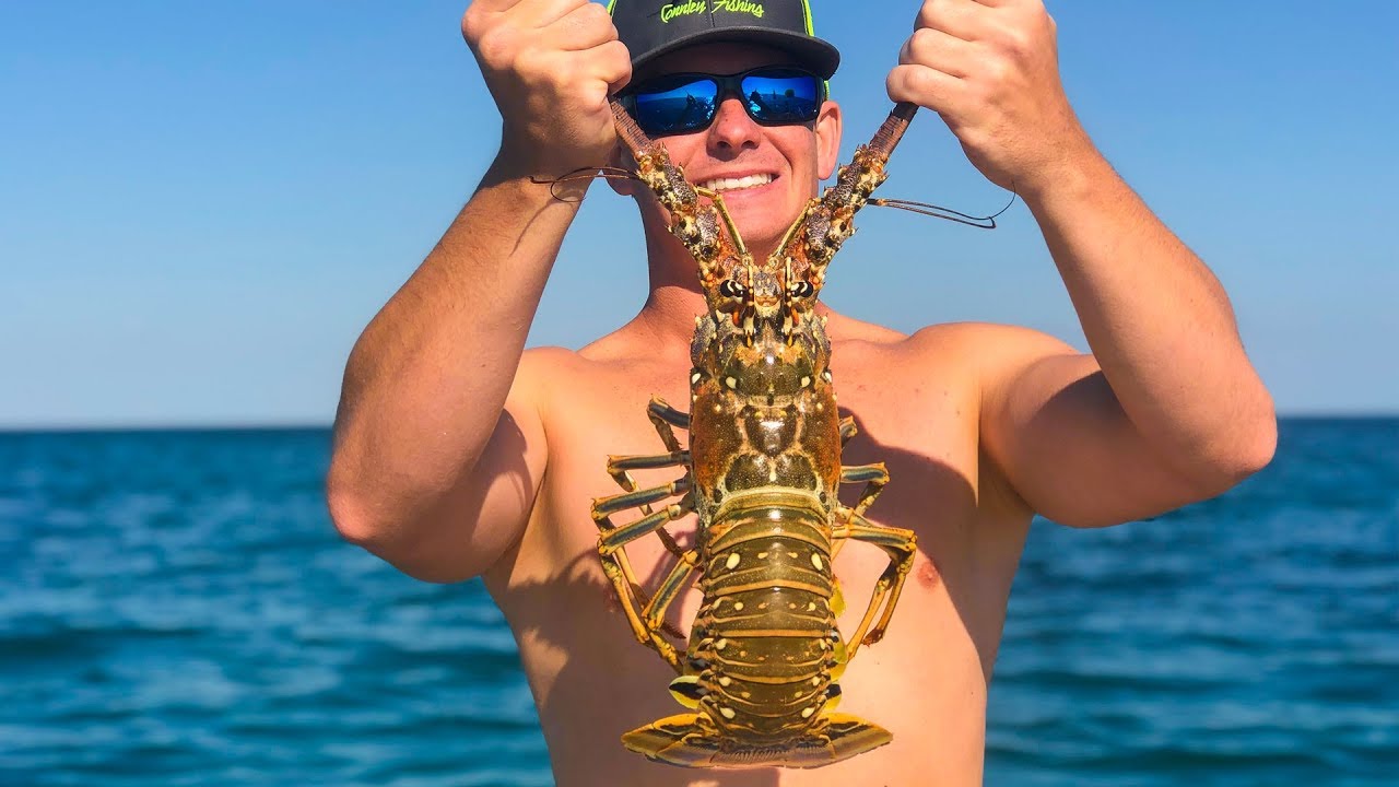 BEST Way to CLEAN Lobster! (Florida Spiny Lobster, Crayfish)