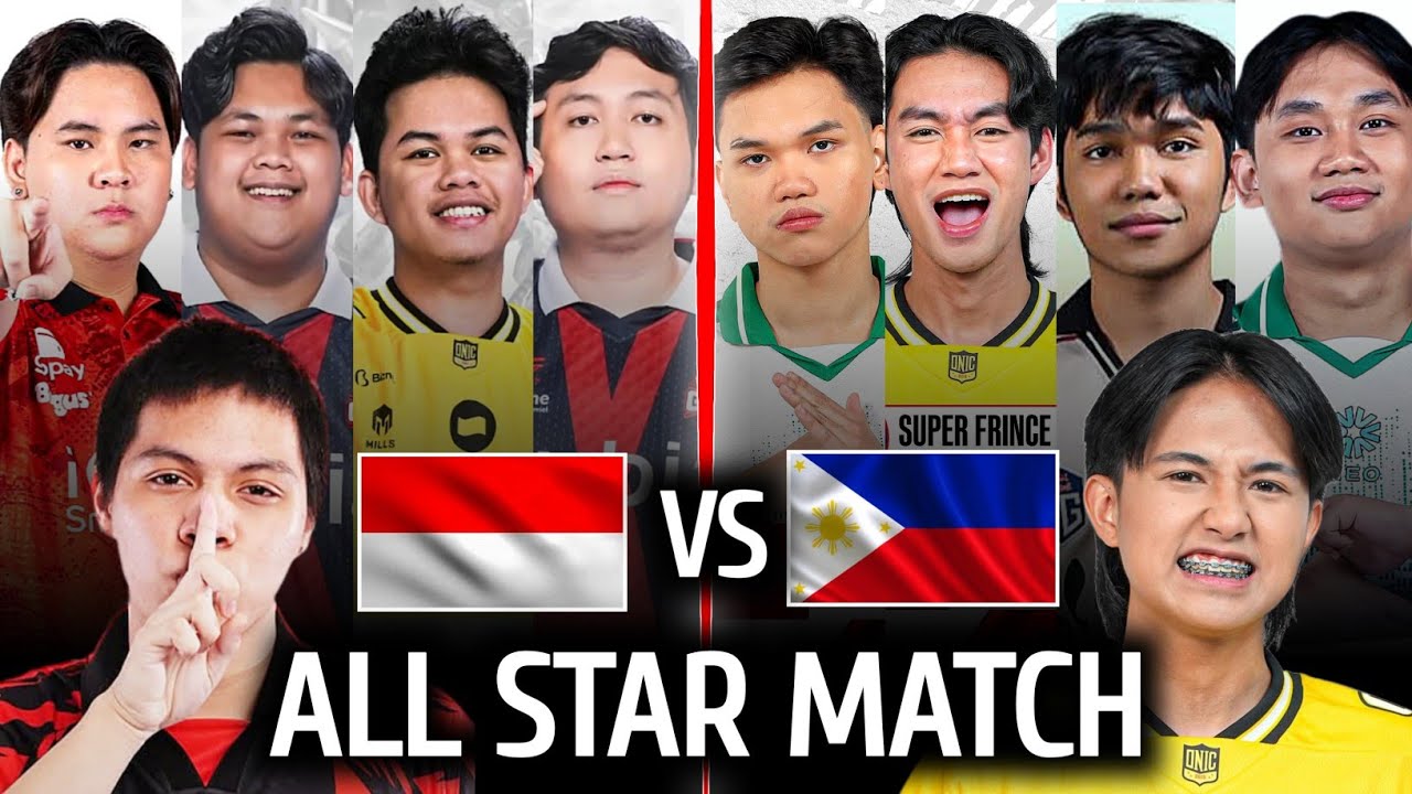 ALL STAR MATCH: PH vs ID! KELRA OUTPLAYS SANZ | BIG BRAIN BALOY | EMANN ESPORTS | OWGWEN GODLY HOOK