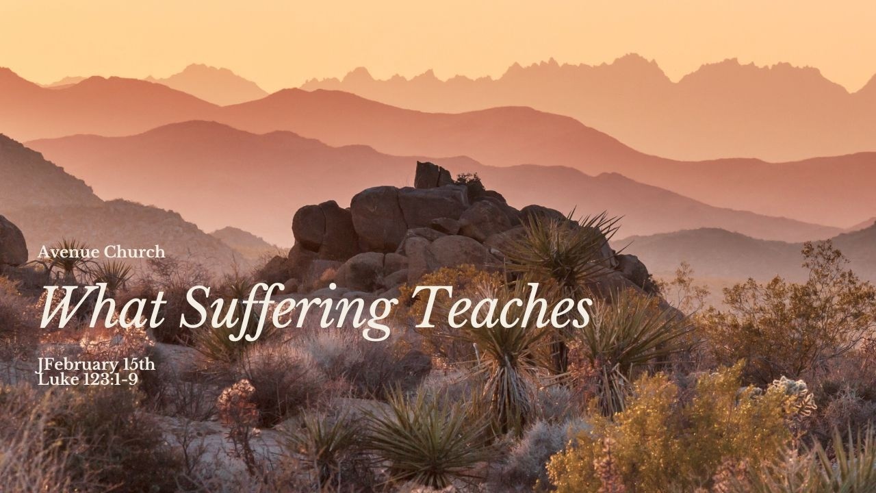 What Suffering Teaches Us | Luke 13:1-9