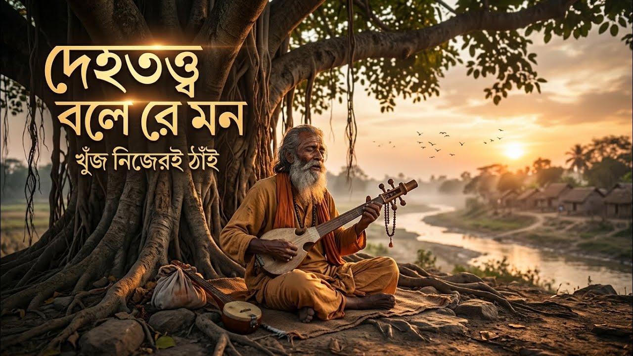 দেহতত্ত্ব বলে রে মন | খুঁজ নিজেরই ঠাঁই 🖤 | দেহতত্ত্ব  Bangla Song 2026