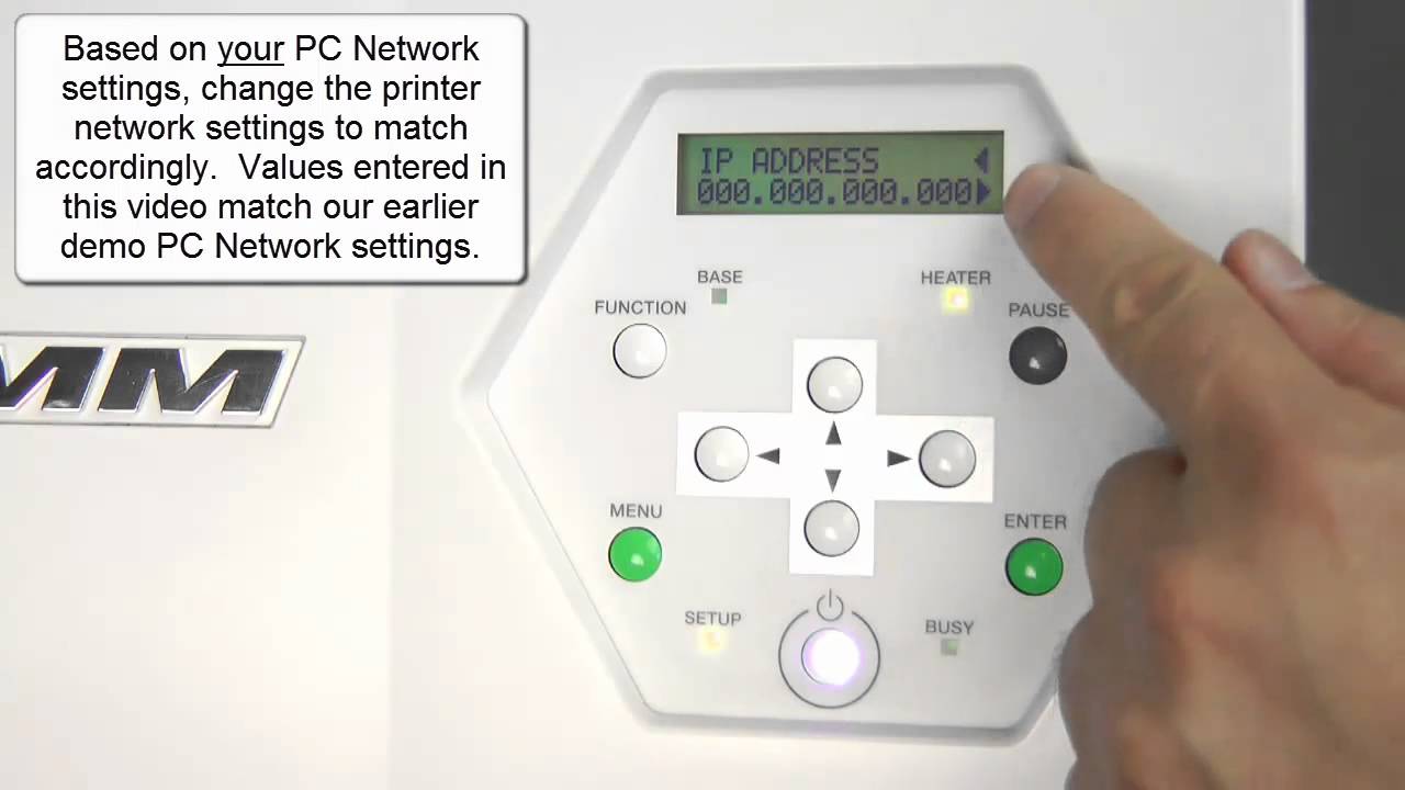 Setting Up Network Connectivity for Roland Inkjets
