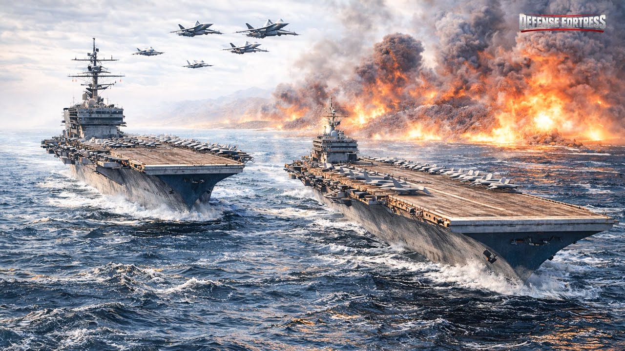 TEHRAN ON HIGH ALERT — USS Abraham Lincoln Storms Into the Middle East as Tensions Explode!