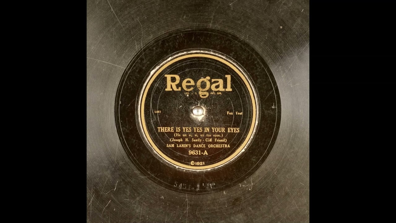 There is Yes Yes in Your Eyes - Sam Lanin's Dance Orchestra