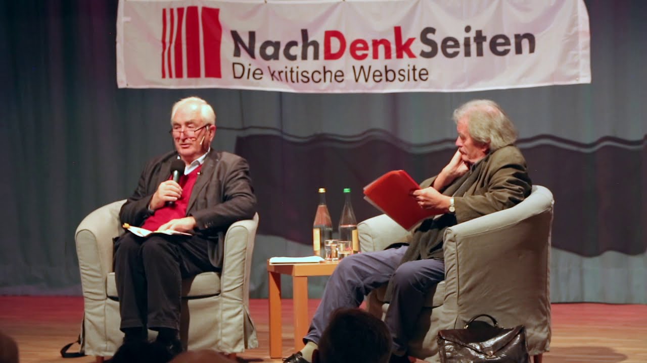 Albrecht M&uuml;ller - Medien Manipulation -Glaube wenig, Hinterfrage alles, Denke selbst Buchvorstellung