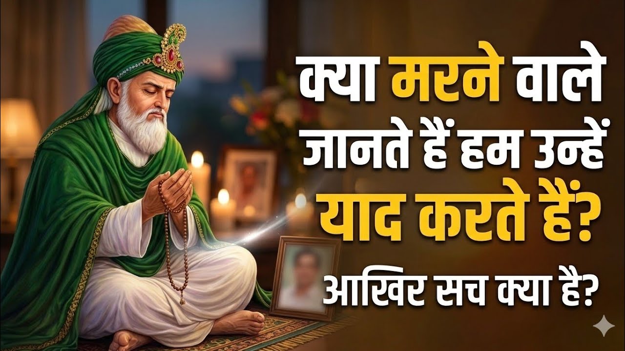Kya Marne Wale Jaante Hain Hum Unhe Yaad Karte Hain? | Sufi taleem 