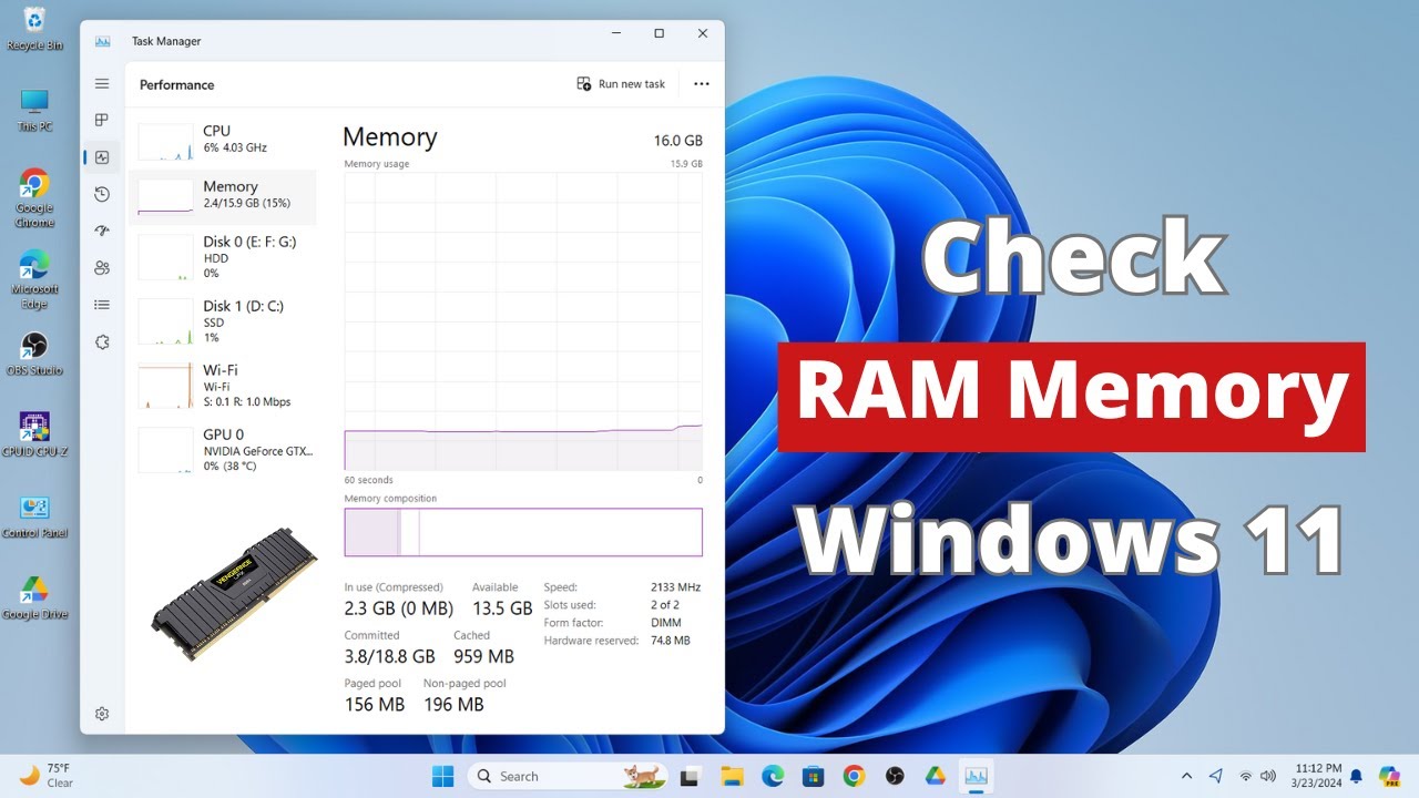 Как проверить оперативную память в Windows 11 (3 метода)