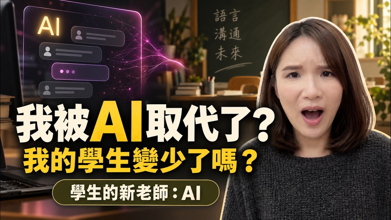 我被AI取代了😨 我的學生變少了嗎？學生不續課怎麼辦？