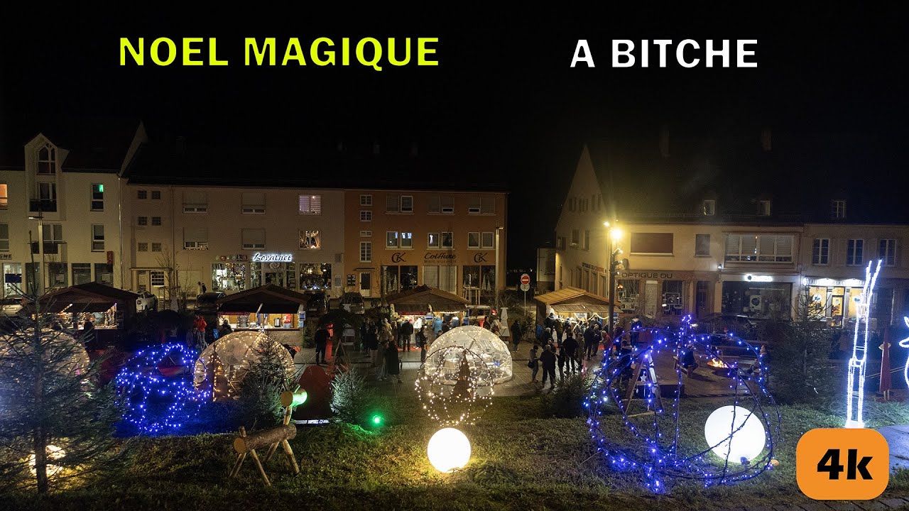 La magie du marché de noël de Bicthe 2025 !