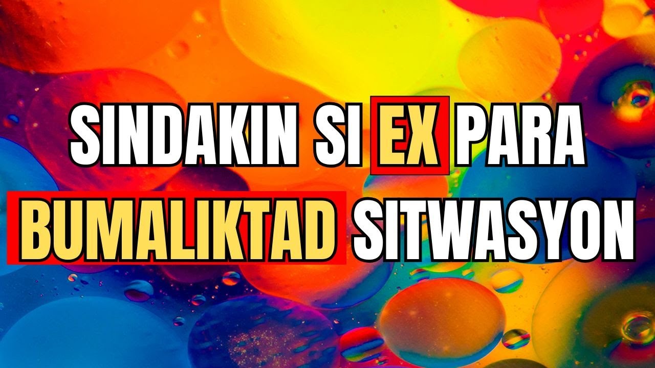 Teknik Na Sigurado Sindak At Paghahabol Gagawin Ng Ex Mo